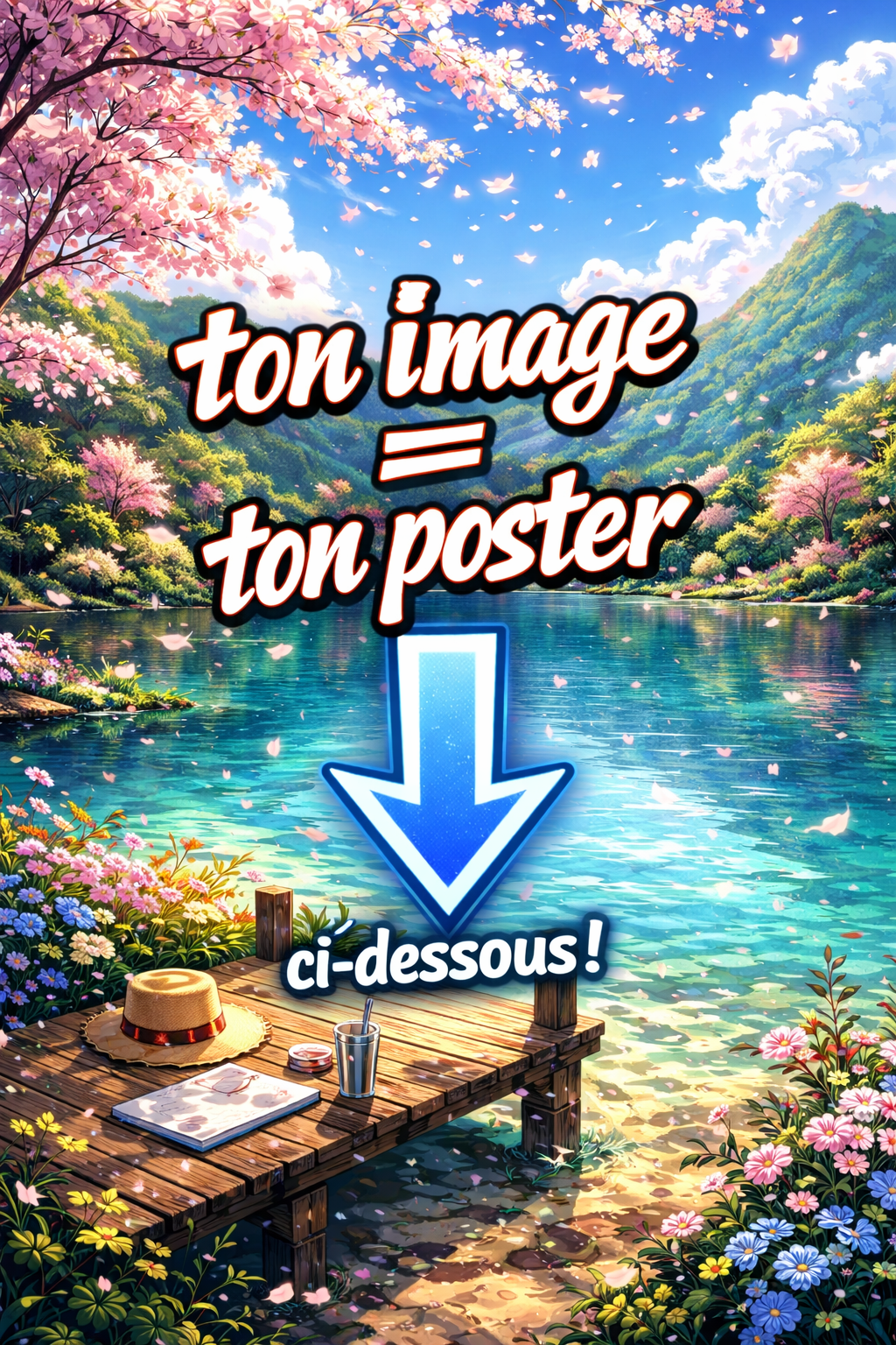 TON POSTER GRAND FORMAT = TON IMAGE